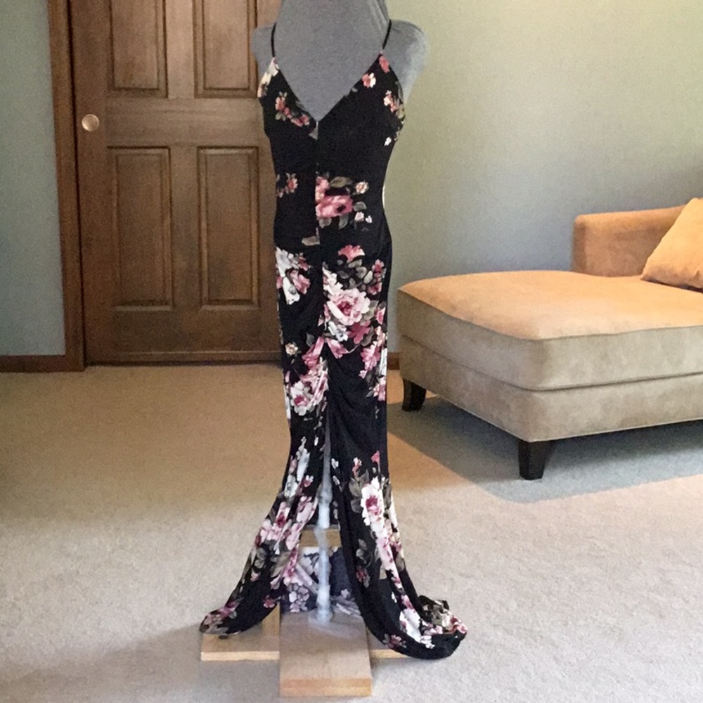Windsor Black Floral Dress
